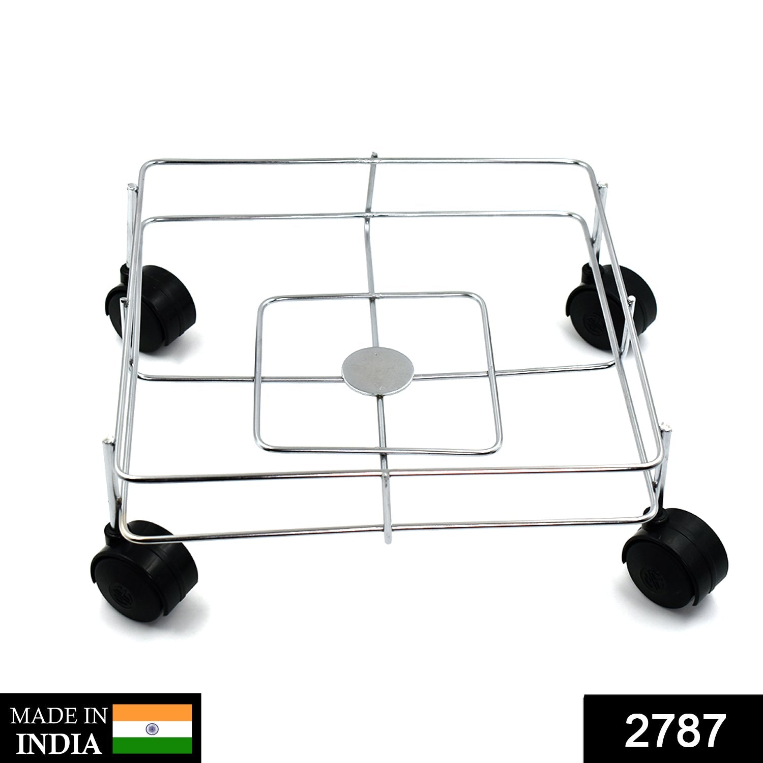2787 Stainless steel Square Oil Stand For Carrying Oil Bottles And Jars Easily Without Any Problem. DeoDap 2787 Stainless steel Square Oil Stand For Carrying Oil Bottles And Jars Easily Without Any Problem. DeoDap